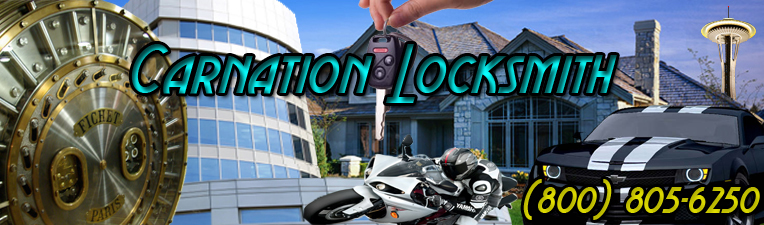 Carnation Locksmith Logo